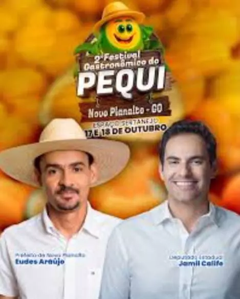 Orgulho do Norte goiano, NOVO PLANALTO: Festa do Pequi recebe título de patrimônio cultural de Goiás